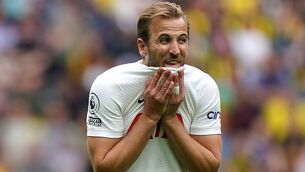 <p>Harry Kane has yet to score in this season’s Premier League (Mike Egerton/PA)</p>