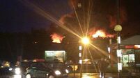 Dublin Fire Brigade attend huge Santry blaze