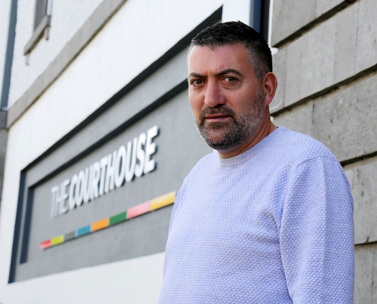 Sean Rowlette from Sligo, whose wife Sally died in Sligo hospital in 2013, supported Ayaz Ui Hassan at the inquest in Swinford.