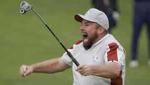 <p>Shane Lowry is determined to be part of Europe’s Ryder Cup team again in 2023 (Charlie Niebergall/AP)</p>