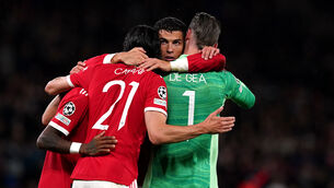 Solskjaer lauded De Gea’s performance (Martin Rickett/PA)