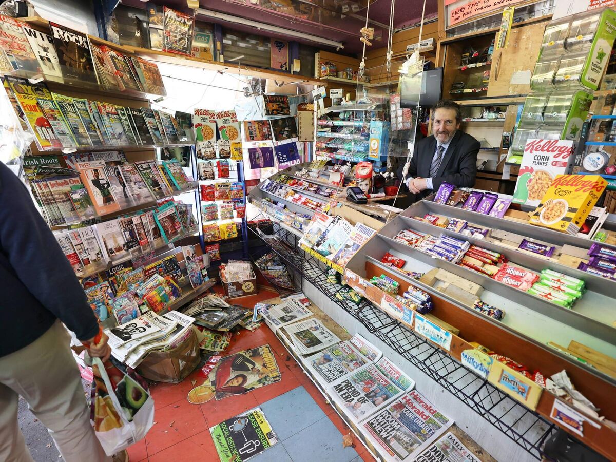 John Hyland in his shop. Picture: Nick Bradshaw