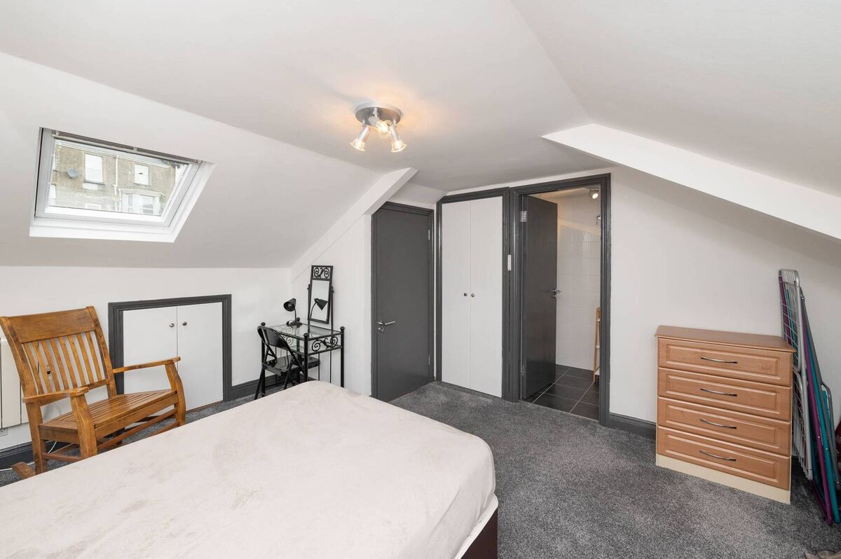 Top floor bedroom