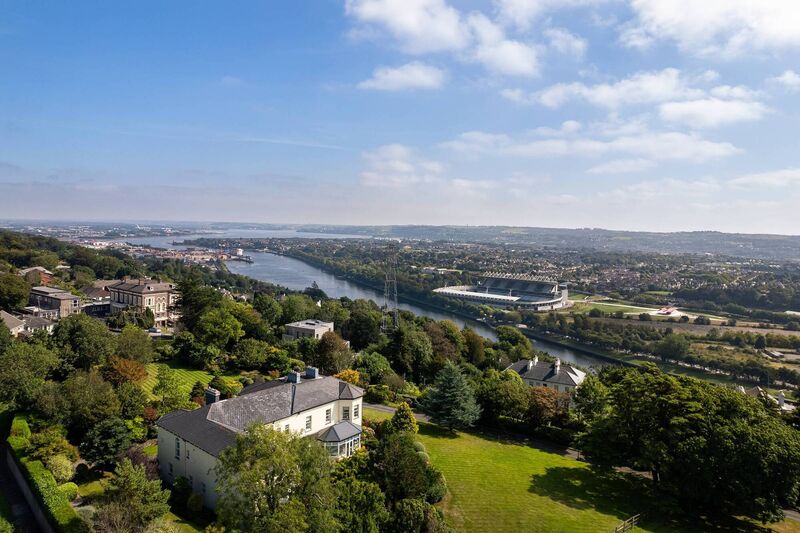 Elevated Hyde Park House in Cork's 'lofty' Montenotte is on 2.5 acres of award-winning grounds