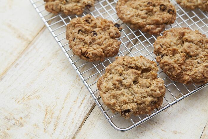 Crystalised ginger biscuits