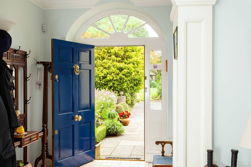 Second entrance hall to northern end of Hyde Park House