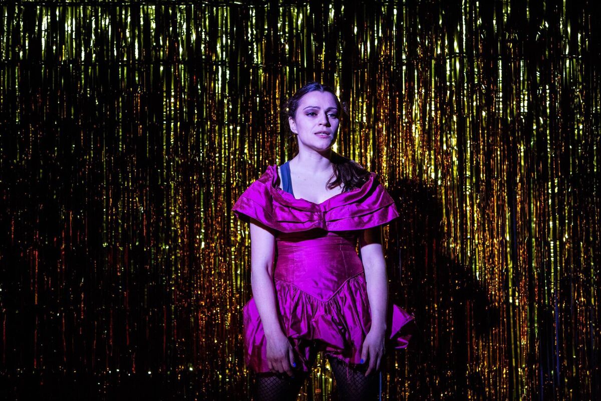 Eva O'Connor on stage at the VAULT Festival. "All I knew was that I wanted to stay in theatre when I graduated."