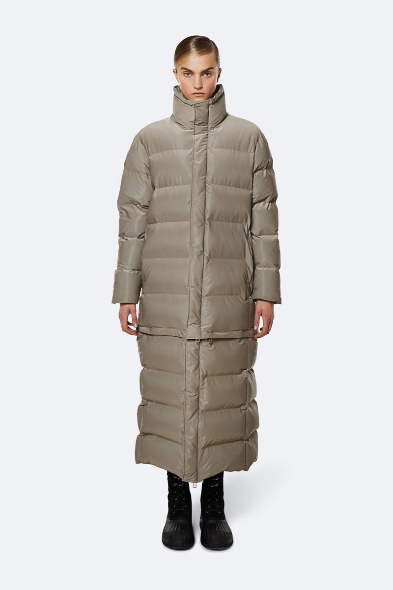 Extra long puffer coat, Rains, €675 Extra long puffer coat, Rains, €675