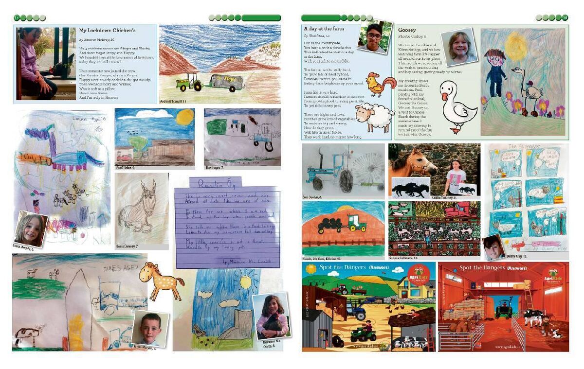 As part of Agri Month, AgriKids partnered up with Agri Aware to get their younger audience creative over the course of the month of September. 