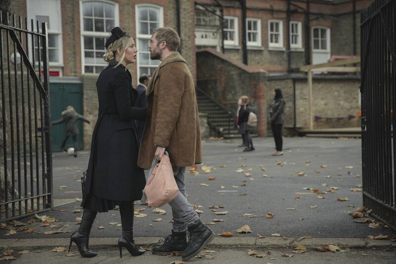 Katherine Ryan and Rory Keenan in The Duchess on Netflix. Katherine Ryan and Rory Keenan in The Duchess on Netflix.