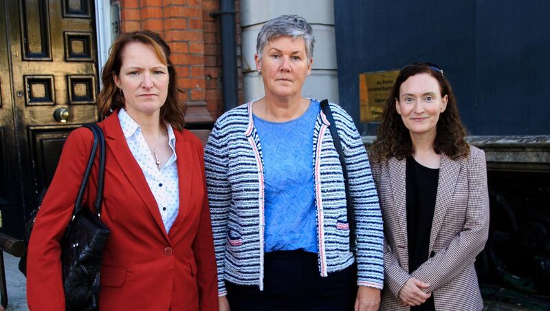 Members of the Women of Honour group that met Defence Minister Simon Coveney last week. From left: Diane Byrne, Karina Molloy, and Yvonne O'Rourke. Picture: Gareth Chaney Members of the Women of Honour group that met Defence Minister Simon Coveney last week. From left: Diane Byrne, Karina Molloy, and Yvonne O'Rourke. Picture: Gareth Chaney