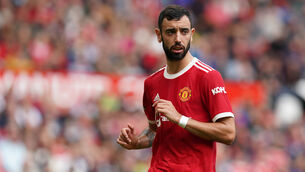 <p>Bruno Fernandes. Picture: Martin Rickett</p>