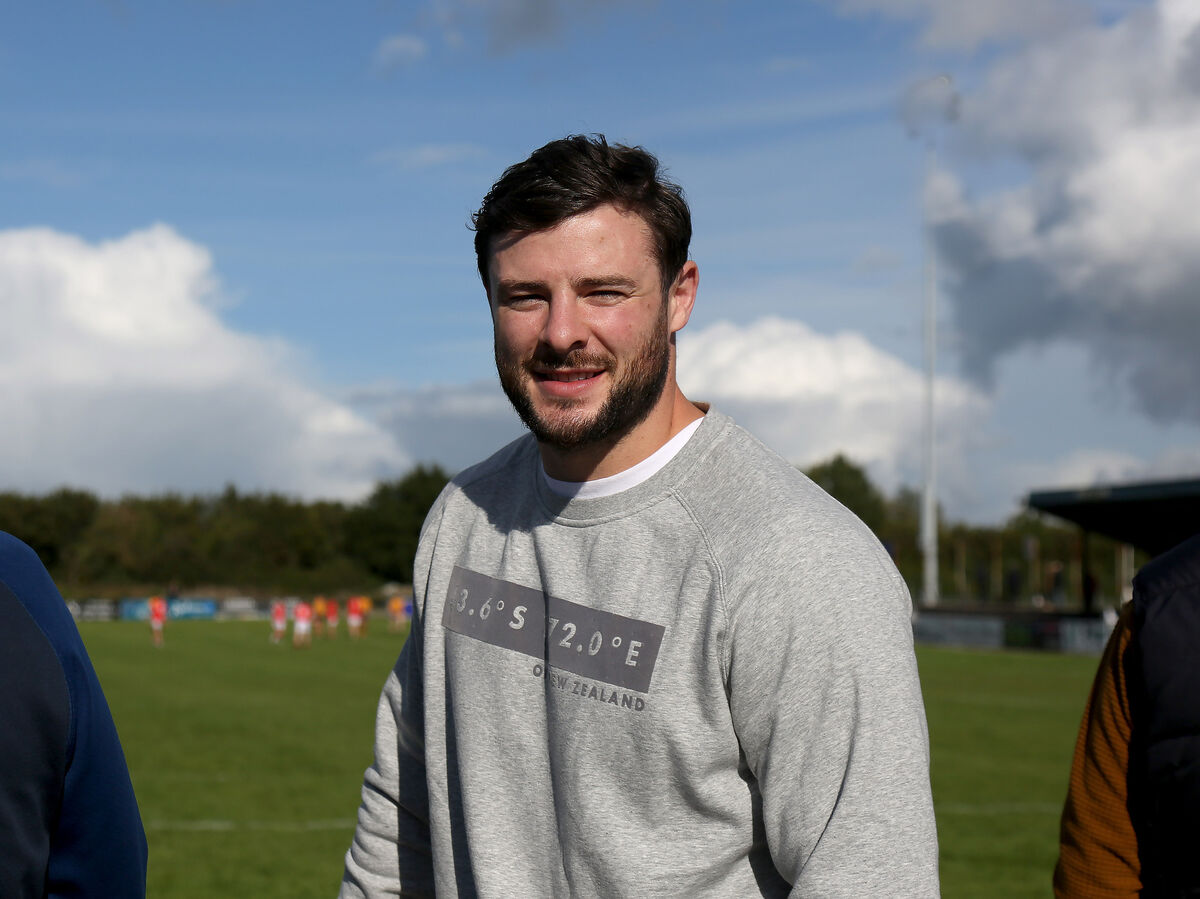 Robbie Henshaw at Buccaneers v Cashel in Dubarry Park, Athlone.