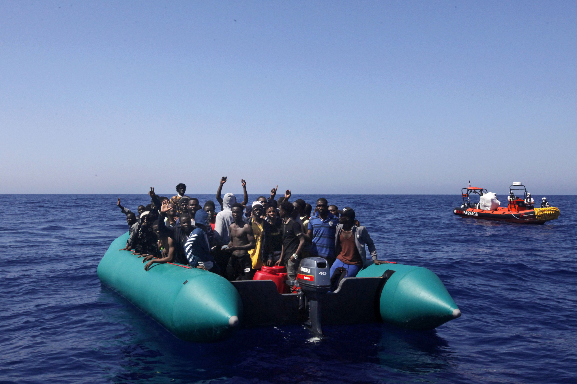 Libya intercepts and returns two boats carrying 550 migrants bound for Europe