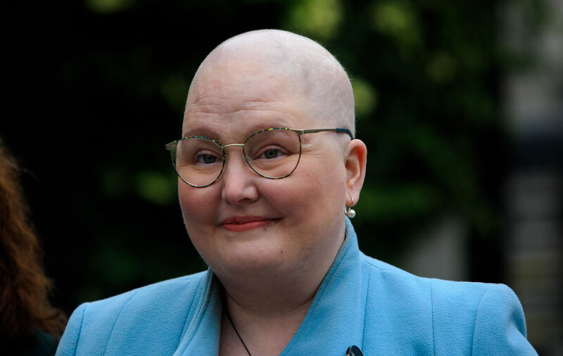 Eileen was diagnosed with stage three cancer in December 2018 - despite being monitored for 18 months when abnormal cells showed up during a routine smear test in 2017. Photo: Collins Eileen was diagnosed with stage three cancer in December 2018 - despite being monitored for 18 months when abnormal cells showed up during a routine smear test in 2017. Photo: Collins