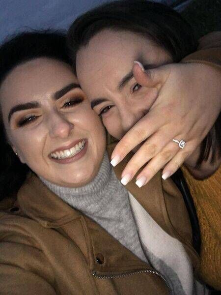 Dawn popped the big question to Dale two years ago while the couple were out for a romantic stroll Picture: dale__x / Instagram 