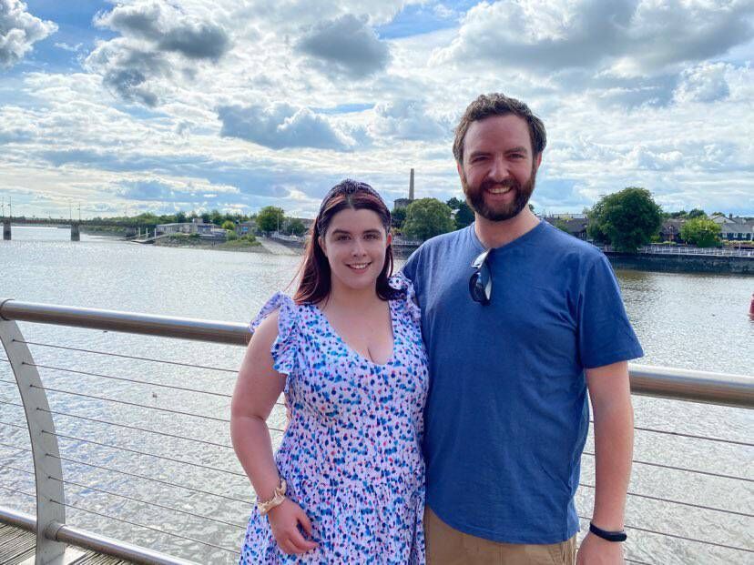 Abby Ní Loingsigh and Stephen O'Dea lost a month's rent after falling victim to a scam in the Douglas area in 2018.