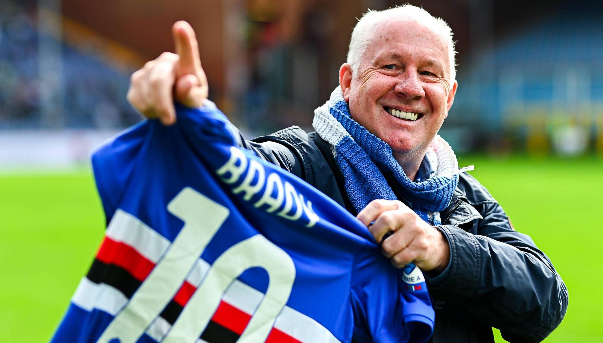 Liam Brady gets hero's welcome at Sampdoria: 'I'm not the nostalgic type, but I was so happy'