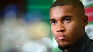 <p>EYES ON THE PRIZE: While a certainty to start for Ireland in Baku, Gavin Bazunu knows the long-term pecking order for the goalkeeping jersey will be influenced by developments of club level.	<span class="contextmenu emphasis CaptionCredit"> Picture: </span>Stephen McCarthy/Sportsfile</p>