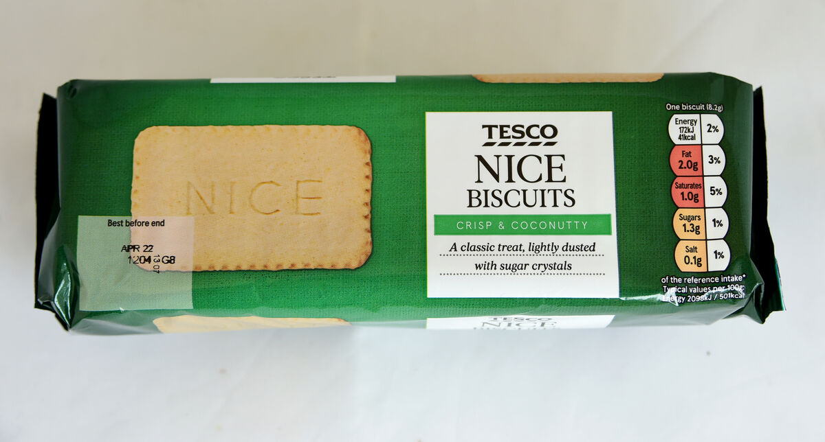  Tesco NICE Biscuits