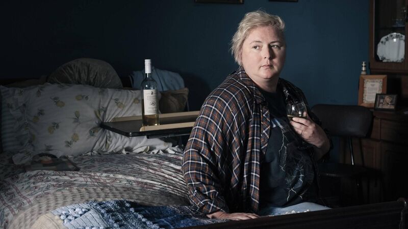 Siobhan McSweeney in the upcoming TV adaptation of Holding by Graham Norton. Siobhan McSweeney in the upcoming TV adaptation of Holding by Graham Norton.
