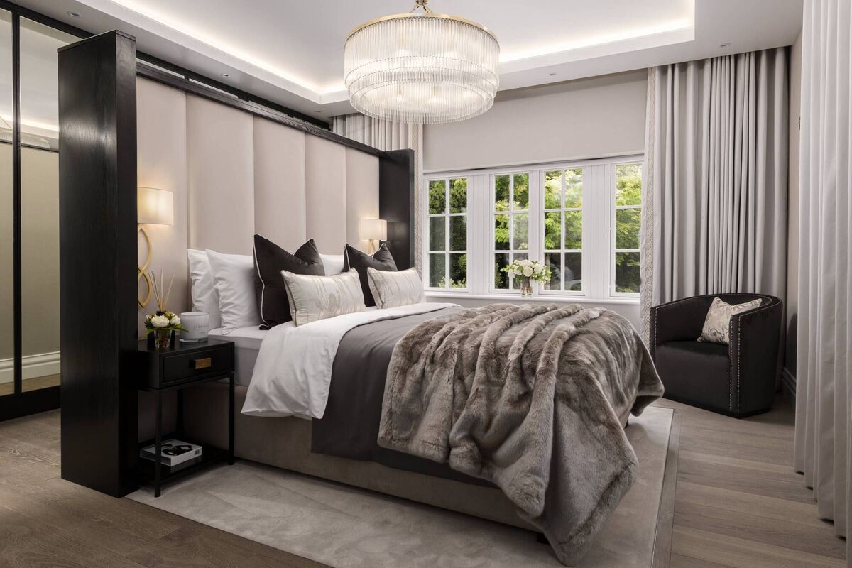 A bedroom transformed in Pippa O'Connor's home by Ventura Design. Picture: Piotr Zawistowski