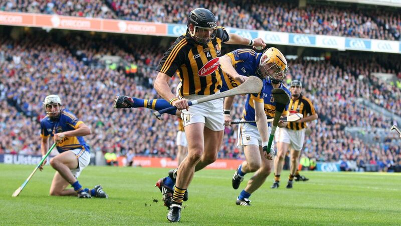 Tipperary's Lar Corbett and Jackie Tyrrell of Kilkenny during the 2011 All-Ireland final. Picture: INPHO/Cathal Noonan