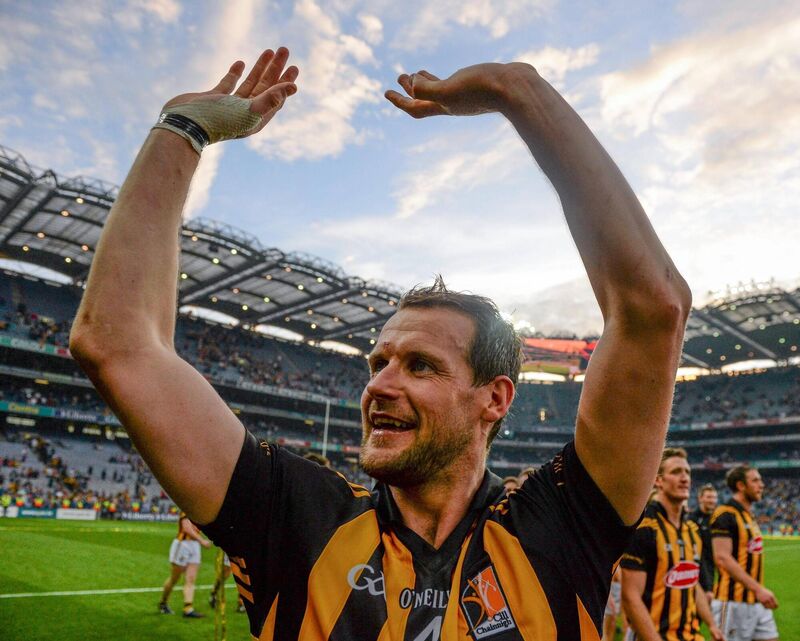 Tyrrell after the 2014 All-Ireland final replay win. Picture: Piaras Ó Mídheach