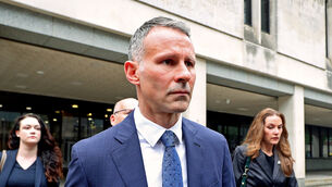 <p>Former Manchester United footballer Ryan Giggs leaves Manchester Crown Court (Peter Byrne/PA)</p>