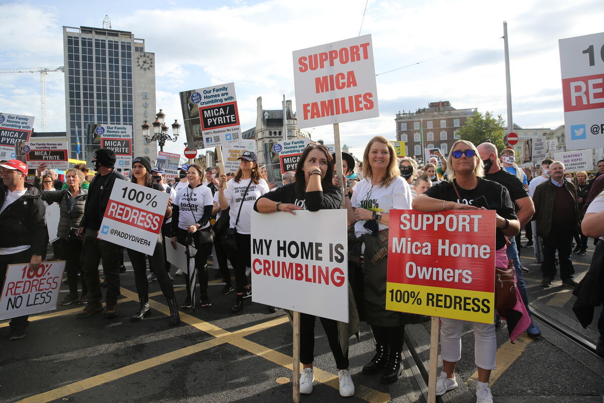 Donegal may be tucked away in the north-west corner of the island, but the mica issue has galvanised tight-knit communities, particularly those on the Innishowen peninsula. Picture: Gareth Chaney/Collins