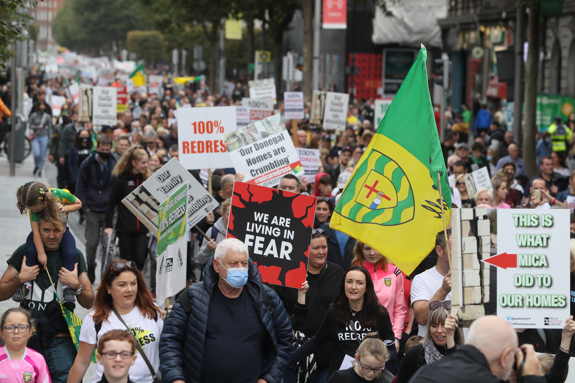 'We're sick of false promises' - Mica protesters vow to continue demonstrations 