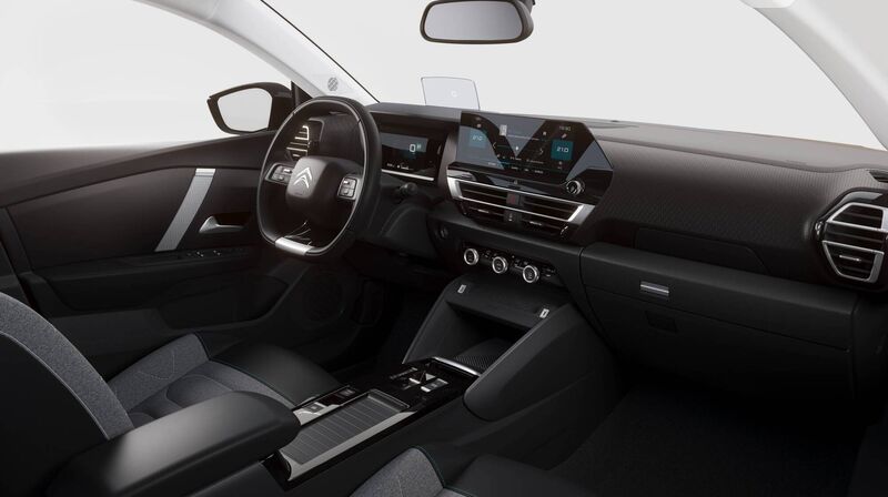 Citroen e-C4 interior Citroen e-C4 interior