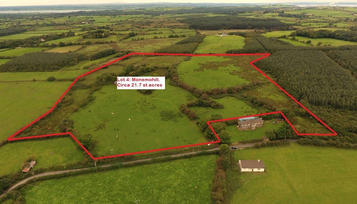 Lot 4 at Shanagolden, Co Limerick. Part of a 55-acre holdingup for auction. Lot 4 at Shanagolden, Co Limerick. Part of a 55-acre holdingup for auction.