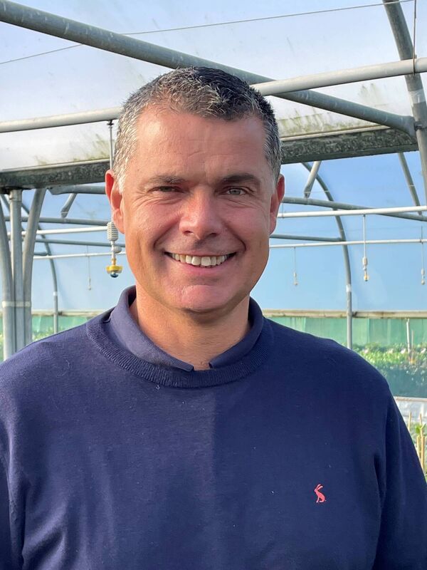 Morris Hankinson of Hopes Grove Nurseries. Morris Hankinson of Hopes Grove Nurseries.