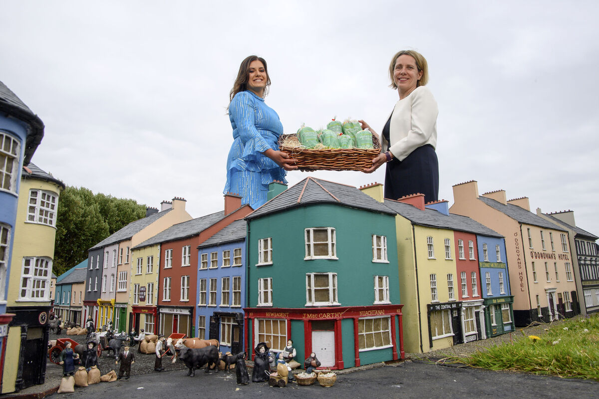 Niamh Scally MD of Clonakilty Gluten Free Kitchen and Tara McCarthy, CEO, Bord Bia pictured at Clonakilty Model Village, West Cork of Clonakilty. Picture: Daragh Mc Sweeney/Provision