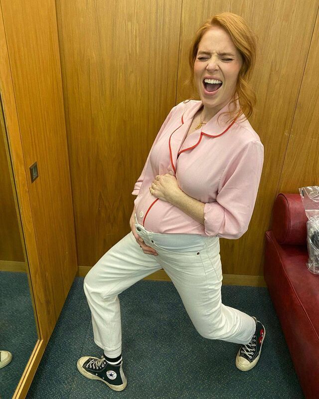 Angela Scanlon shared the news on her Instagram Picture: @angelascanlon / Instagram