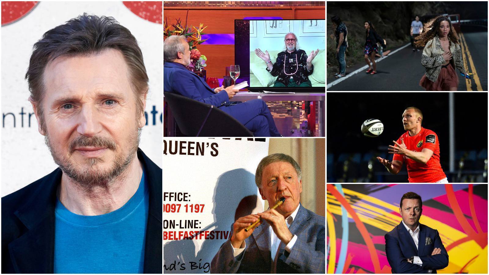Friday TV Tips: Liam Neeson, Lenny Henry, Keith Earls — and Paddy Moloney tributes