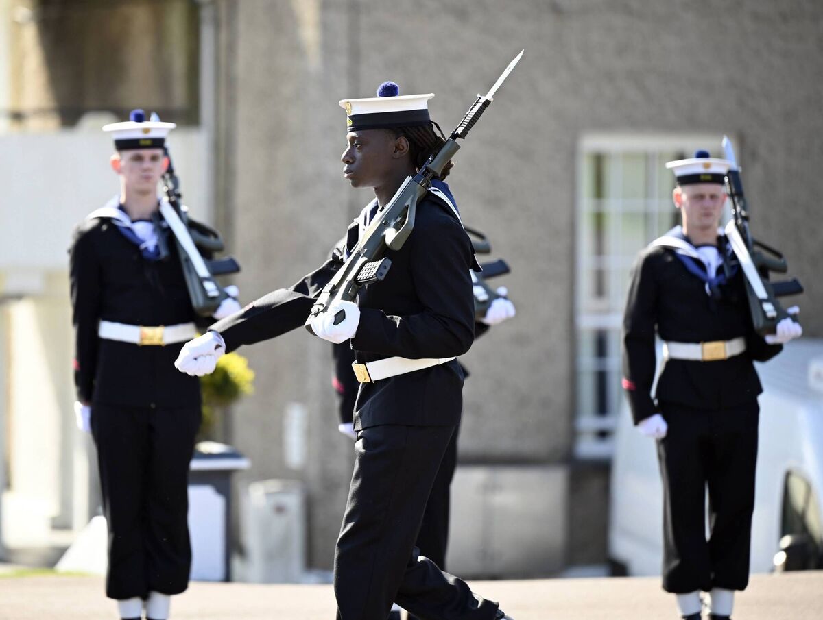 Ansoumane Firkins, the first Rastafaria naval recruit. 