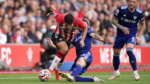 <p>Southampton’s Armando Broja (left) was the match-winner (Adam Davy/PA)</p>