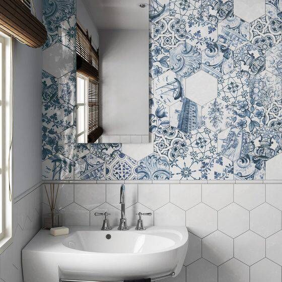 Exatile-lisboa brillo bathroom.