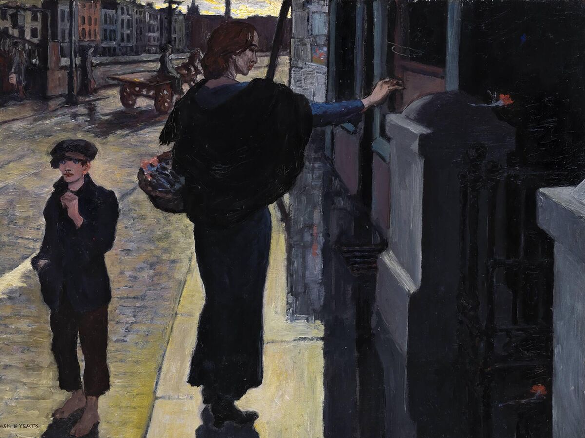 Jack B Yeats, Bachelors Walk, In Memory, 1915.