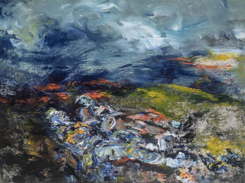 Jack B Yeats, Sleep Sound, 1955.