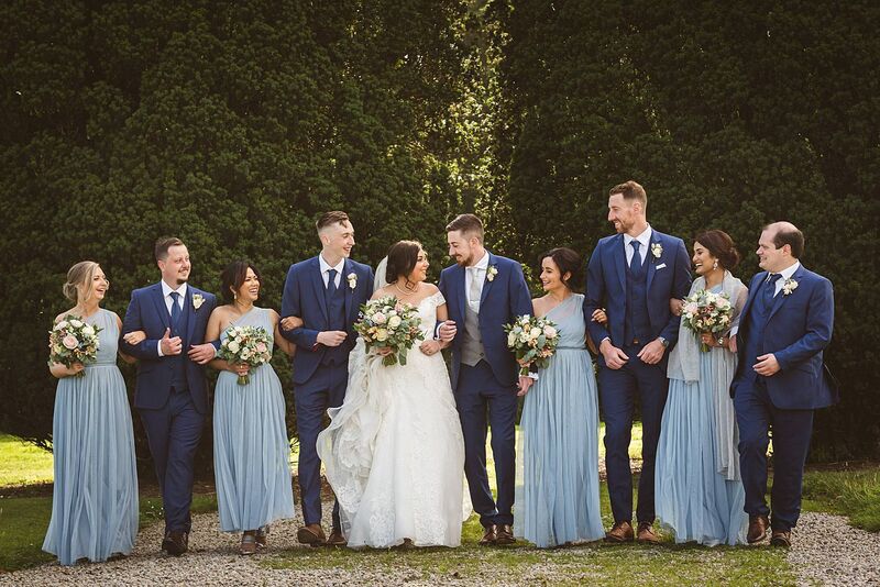 Roisin Heffernan and Niall Kelleher with Allison Crotty, while Alina Suhail, Tia Yuhhi and Robyn McAuliffe and Jamie Burns, Gavin Kelleher, Joe Redican and Craig O’Driscoll