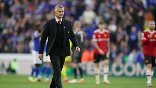 <p>Ole Gunnar Solskjaer needs a response from his side (Mike Egerton/PA)</p>