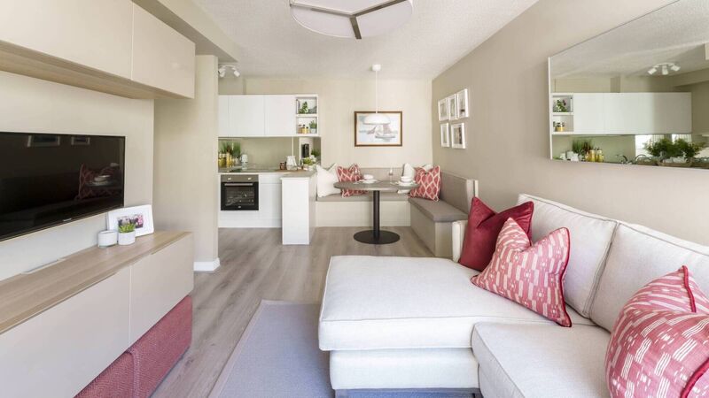 Makeover magic transforms apartment into dream home