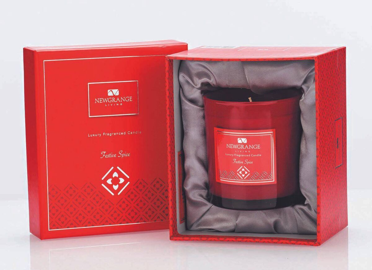 Newgrange Living Festive Spice Luxury Candle, €10, SHAWS