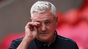 <p>Steve Bruce has left Newcastle by mutual consent (Tim Goode/PA)</p>