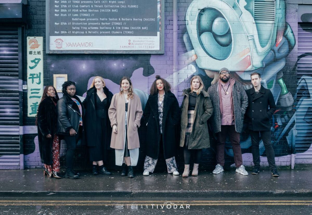 The X Collective perform in the Everyman. 