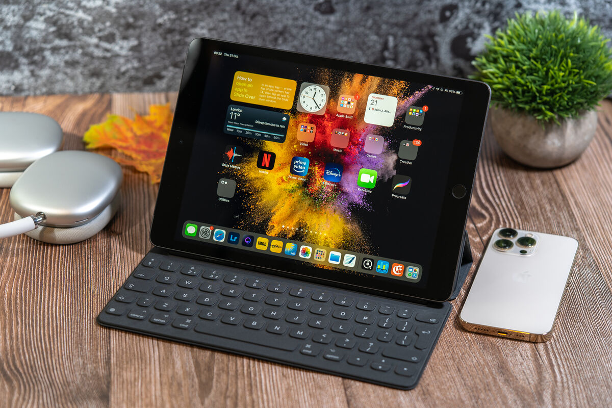 Apple iPad 2021. Pic: Noel Campion.