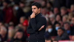 <p>Arsenal manager Mikel Arteta</p>